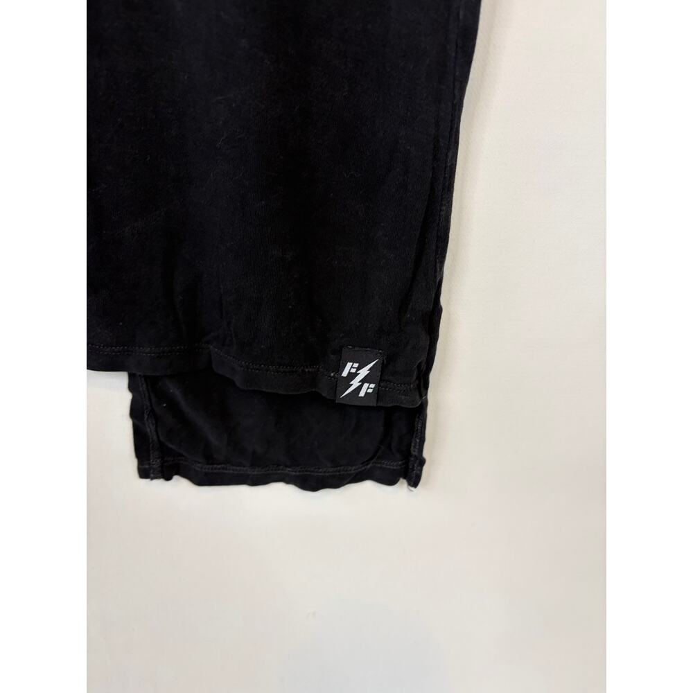 Affliction x Fast and Furious Lace Up Short Sleeve Black T-shirt Size XS womens - Picture 2 of 5